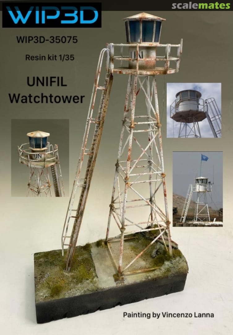 Boxart UNIFIL Watchtower WIP3D-35075 WIP3D