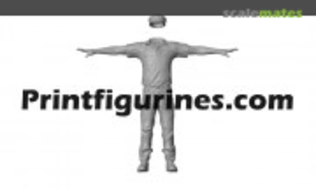 No Ukrainian Soldier in Polo Shirt (Print Figurines 90190) 90190