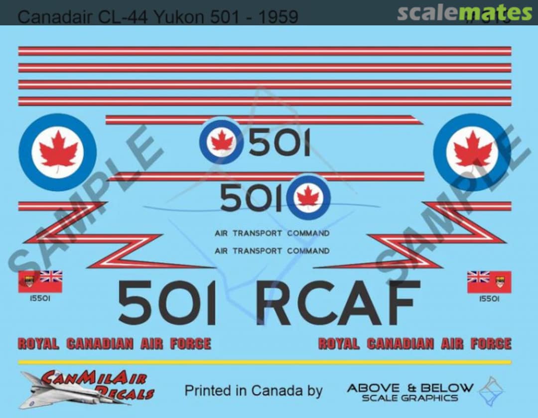 Boxart Canadair CL-44 Yukon 310 Above & Below Graphics Boxart Canadair CL-44 Yukon 310 Above & Below Graphics