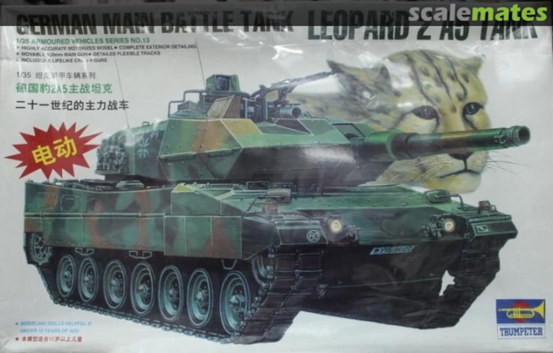 Boxart Leopard 2 A5 00313 Trumpeter Boxart Leopard 2 A5 00313 Trumpeter