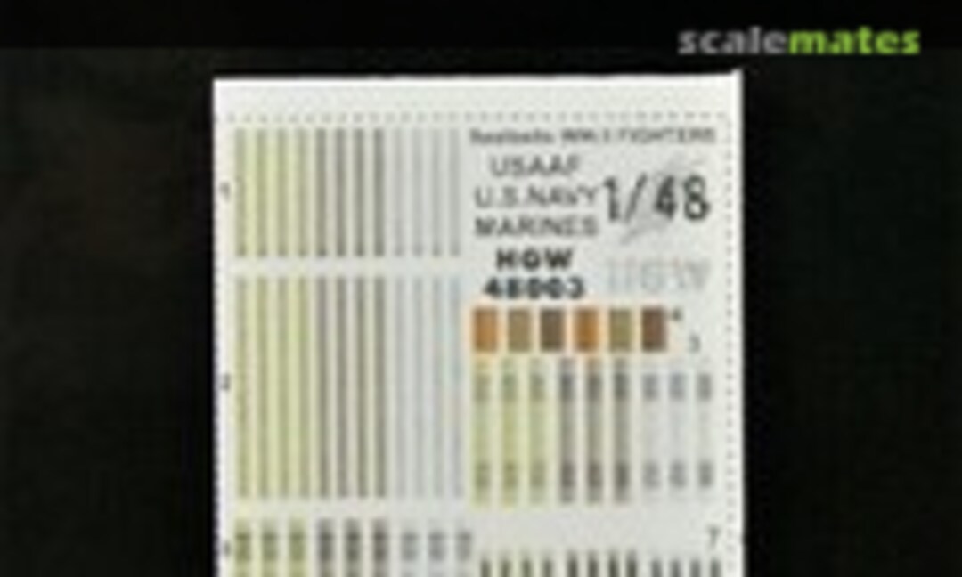 1:48 WWII US Fighters Seatbelts (HGW Models 148003) 148003