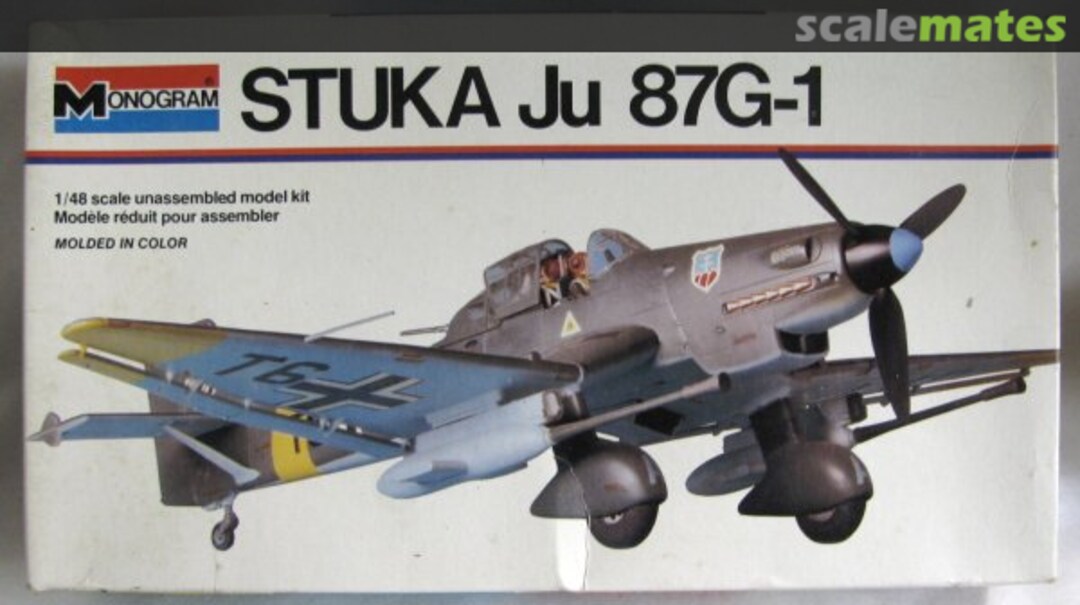 Boxart Stuka Ju 87G-1 6840 Monogram Boxart Stuka Ju 87G-1 6840 Monogram