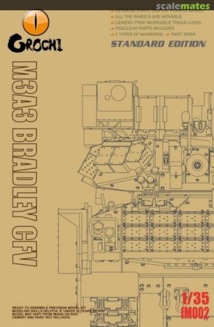 Boxart M3A3 Bradley CFV IM-002 Orochi Hobby