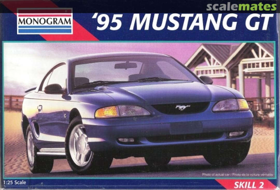 Boxart '95 Mustang GT 2967 Monogram Boxart '95 Mustang GT 2967 Monogram