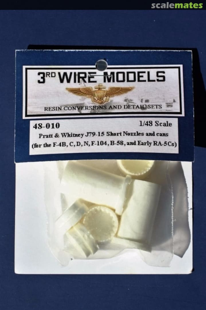 Boxart for: F-4B/C/D/N, F-104, B-58, & early RA-5Cs 48-010 3rd Wire Models Boxart for: F-4B/C/D/N, F-104, B-58, & early RA-5Cs 48-010 3rd Wire Models