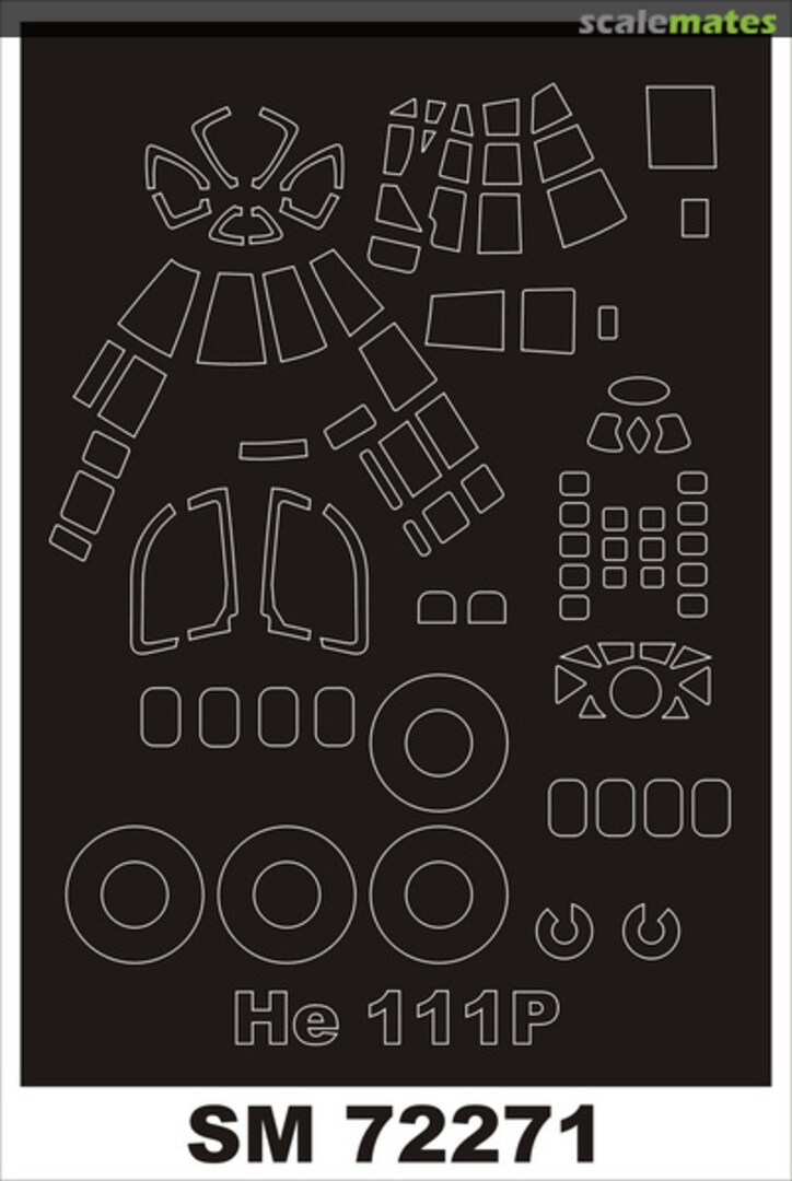 Boxart Heinkel He 111-P SM72271 Montex Boxart Heinkel He 111-P SM72271 Montex