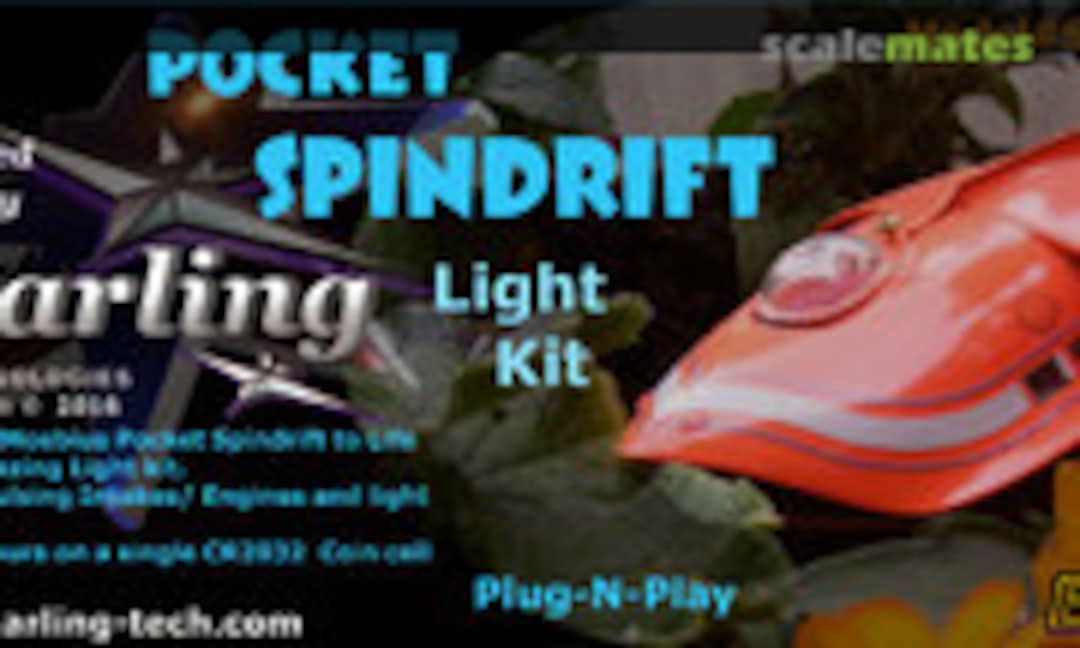 1:128 Pocket Spindrift Light Kit (Starling Technologies S-PSD-1) S-PSD-1