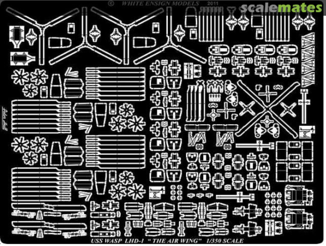 Boxart USS Wasp Airwing (PE) PE 35139 White Ensign Models