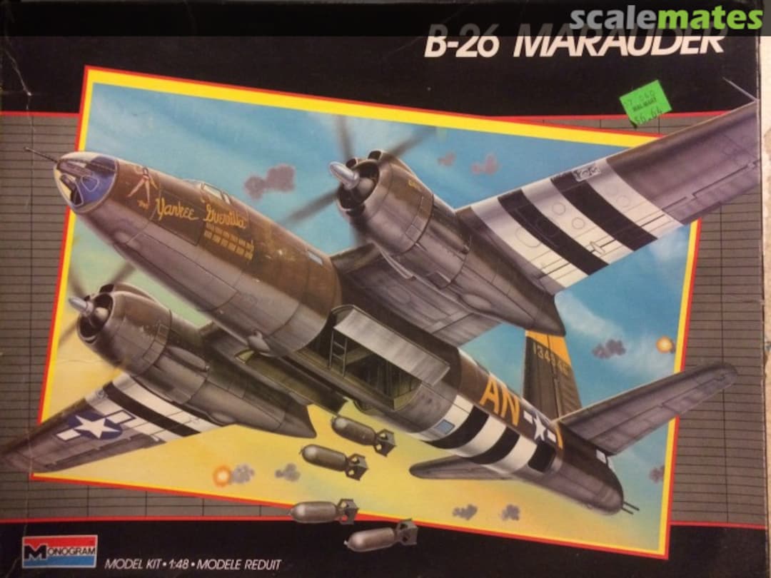 Boxart B-26 Marauder 5506 Monogram Boxart B-26 Marauder 5506 Monogram