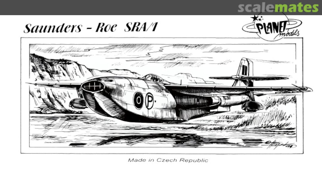 Boxart Saunders-Roe SRA/1 PLT044 Planet Models Boxart Saunders-Roe SRA/1 PLT044 Planet Models