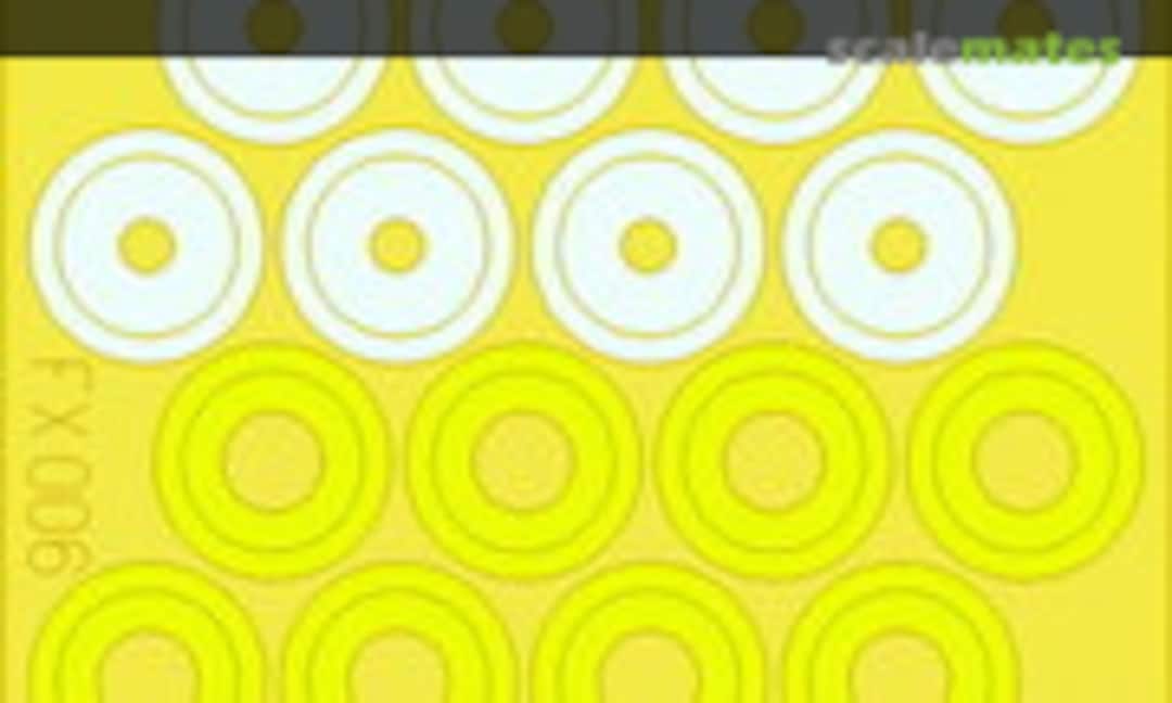 1:48 Hetzer wheel mask (Eduard FX006) FX006