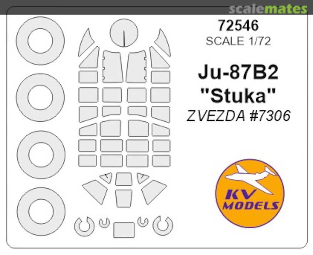 Boxart Ju-87B2 Stuka 72546 KV Models Boxart Ju-87B2 Stuka 72546 KV Models