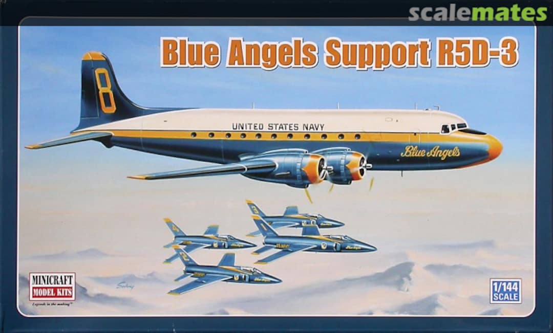 Boxart Blue Angels Support R5D-3 14549 Minicraft Model Kits