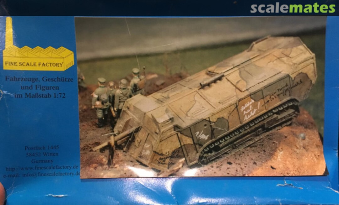Boxart Saint Chamond M16 TL 002 Fine Scale Factory Boxart Saint Chamond M16 TL 002 Fine Scale Factory