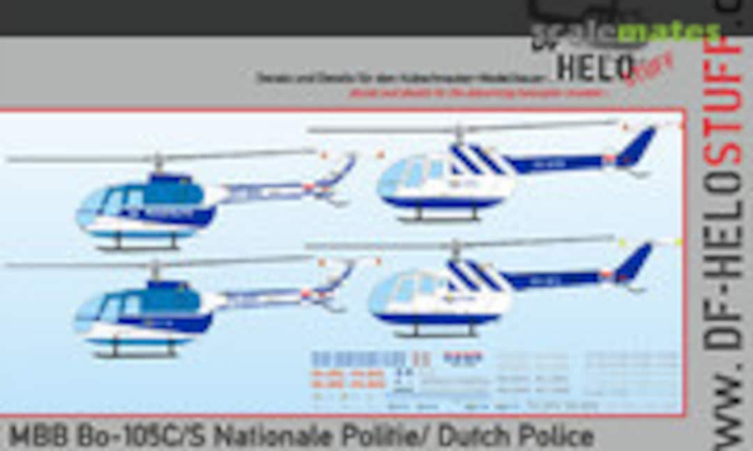 1:72 Bo-105C / S Dutch Police (DF HeloStuff DF51272) DF51272