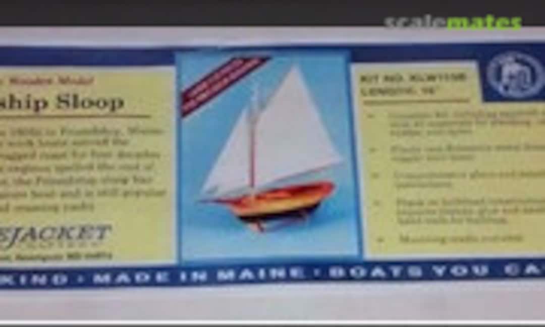 1:24 Friendship Sloop (Large) (Bluejacket Ship Crafters 115B) 115B