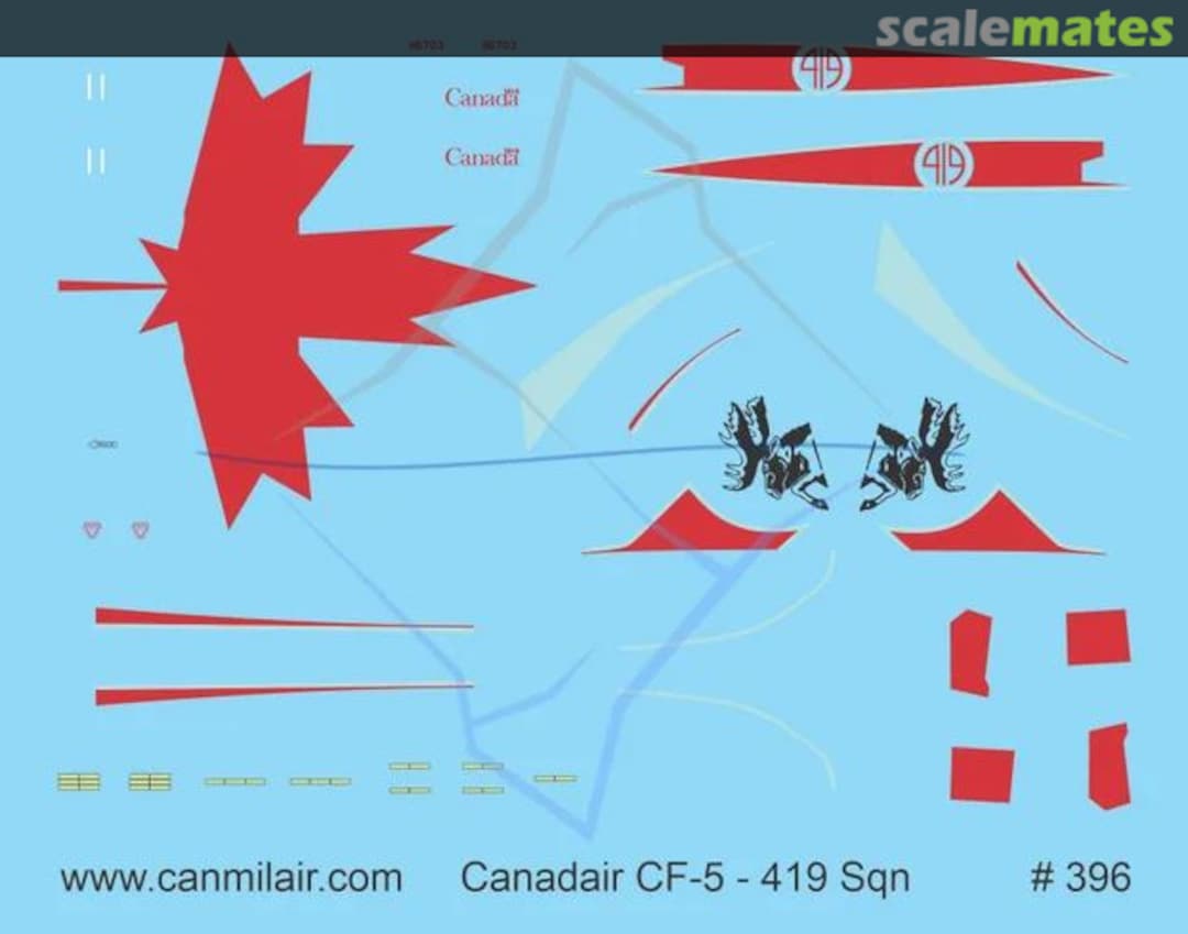 Boxart Canadair CF-5 / CF-116 396 Above & Below Graphics Boxart Canadair CF-5 / CF-116 396 Above & Below Graphics