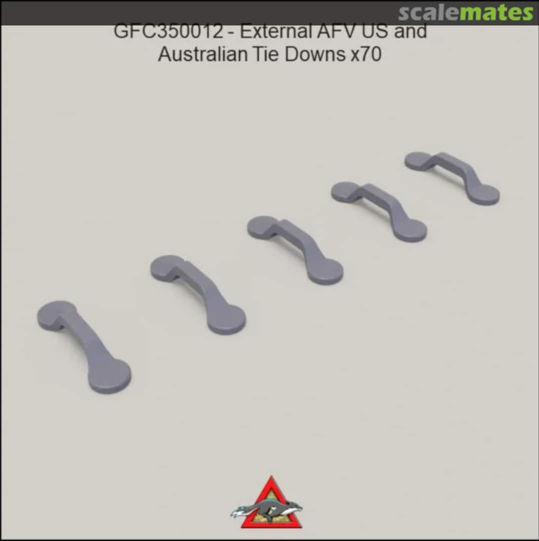 Boxart External AFV US and Australian Spot-Welded tie Downs GFC350012 Grey Fox Concepts Boxart External AFV US and Australian Spot-Welded tie Downs GFC350012 Grey Fox Concepts