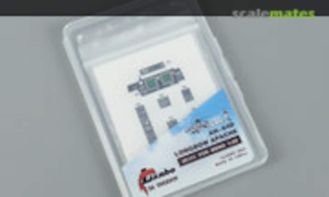 1:35 AH-64D Longbow Apache interior 3D decals (Lanbo Models 35101) 35101