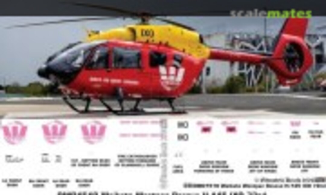 1:72 Eurocopter H145 Westpac Rescue (Oldmodels Decals OMD1510) OMD1510