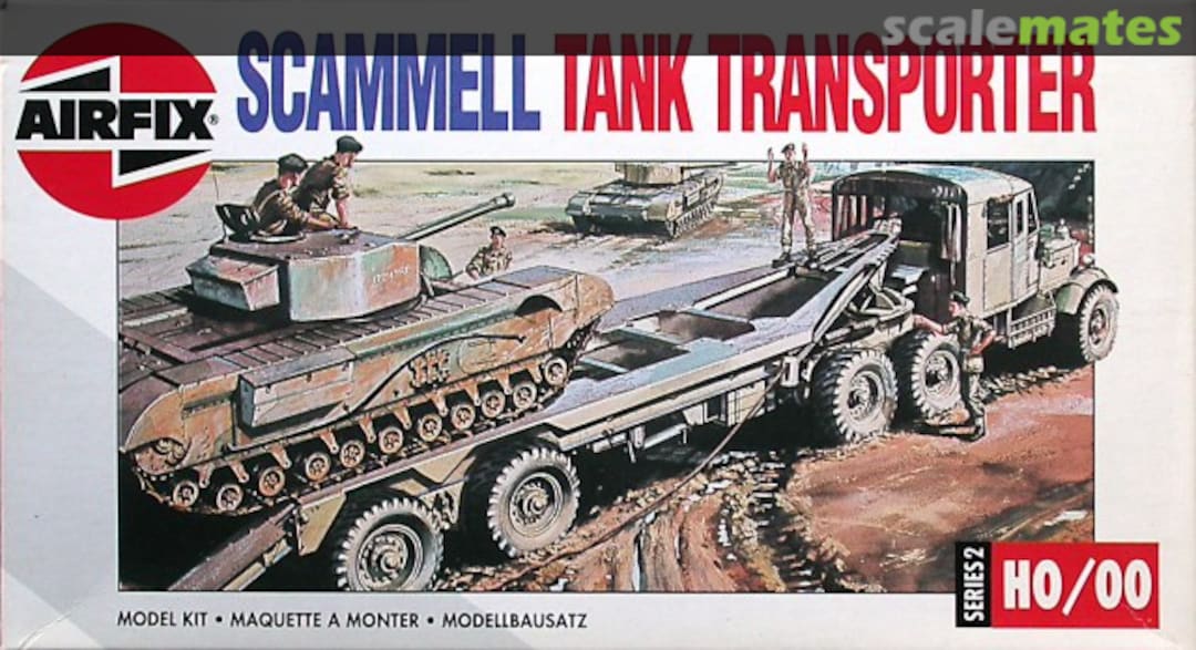 Boxart Scammell Tank Transporter 02301 Airfix Boxart Scammell Tank Transporter 02301 Airfix