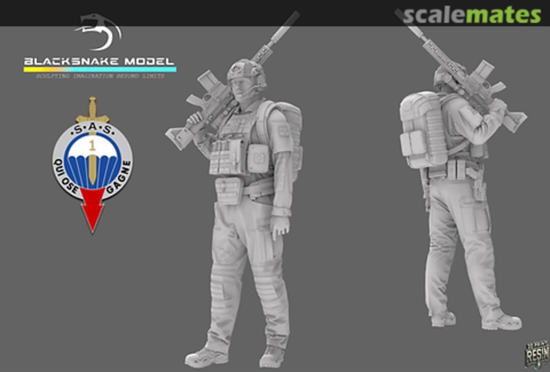 Boxart 1ER RPIMA FRENCH SAS 03 SAS_03 BlackSnake Model