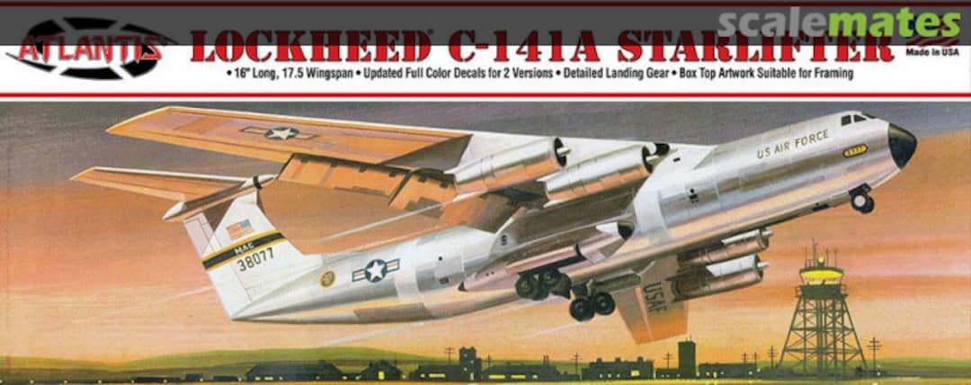Boxart Lockheed C-141A Starlifter A376 Atlantis Boxart Lockheed C-141A Starlifter A376 Atlantis