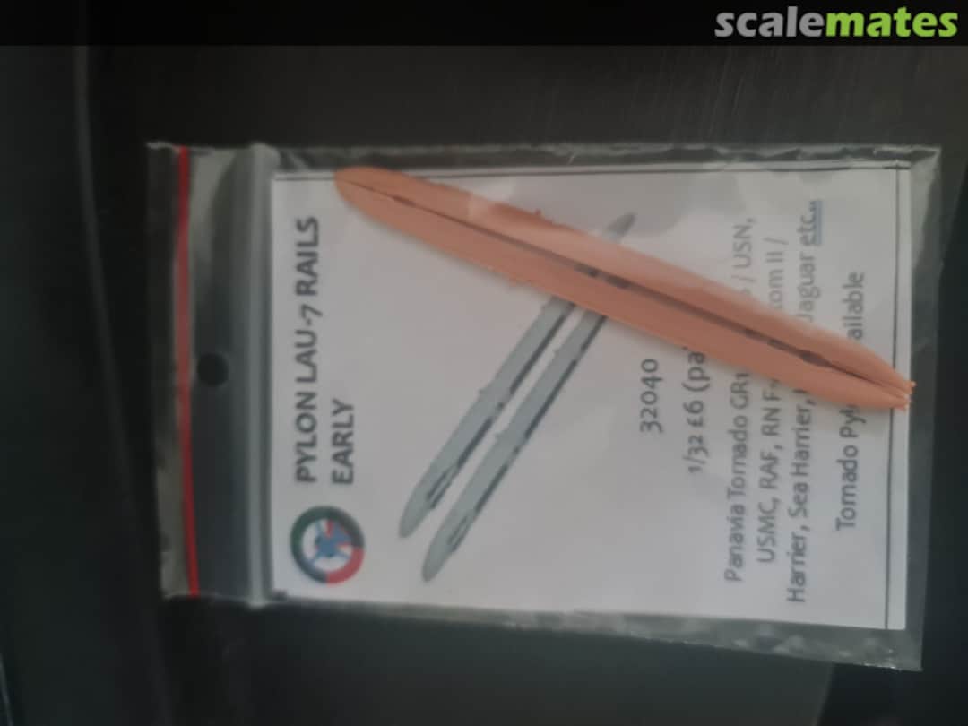 Boxart Pylon LAU-7 Rails Early 32040 Jet Passion Boxart Pylon LAU-7 Rails Early 32040 Jet Passion