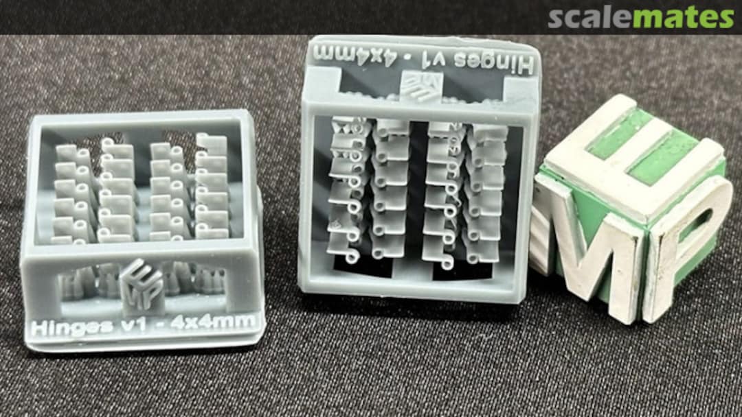 Boxart Zawiasy - Typ 2 - 10 Komplet?w - 4x4mm 99160805 EMP3d Boxart Zawiasy - Typ 2 - 10 Komplet?w - 4x4mm 99160805 EMP3d