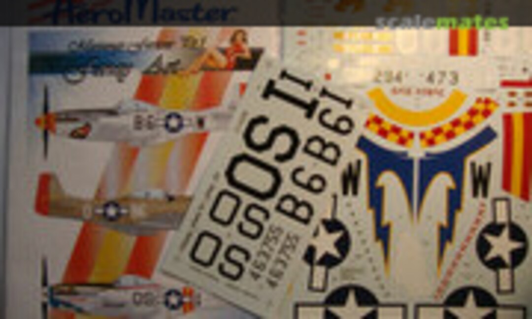 1:32 Mustangs Forever Pt. I Fancy Art (AeroMaster 32-020) 32-020