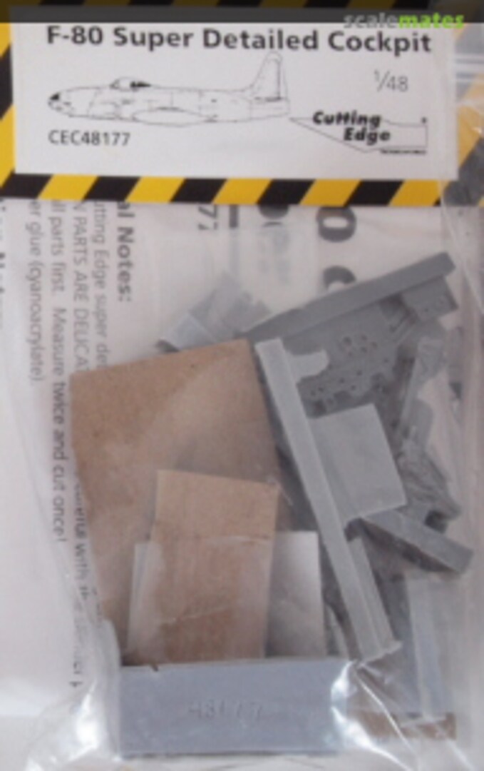 Boxart F-80 Super Detailed Cockpit CEC48177 Cutting Edge Modelworks Boxart F-80 Super Detailed Cockpit CEC48177 Cutting Edge Modelworks