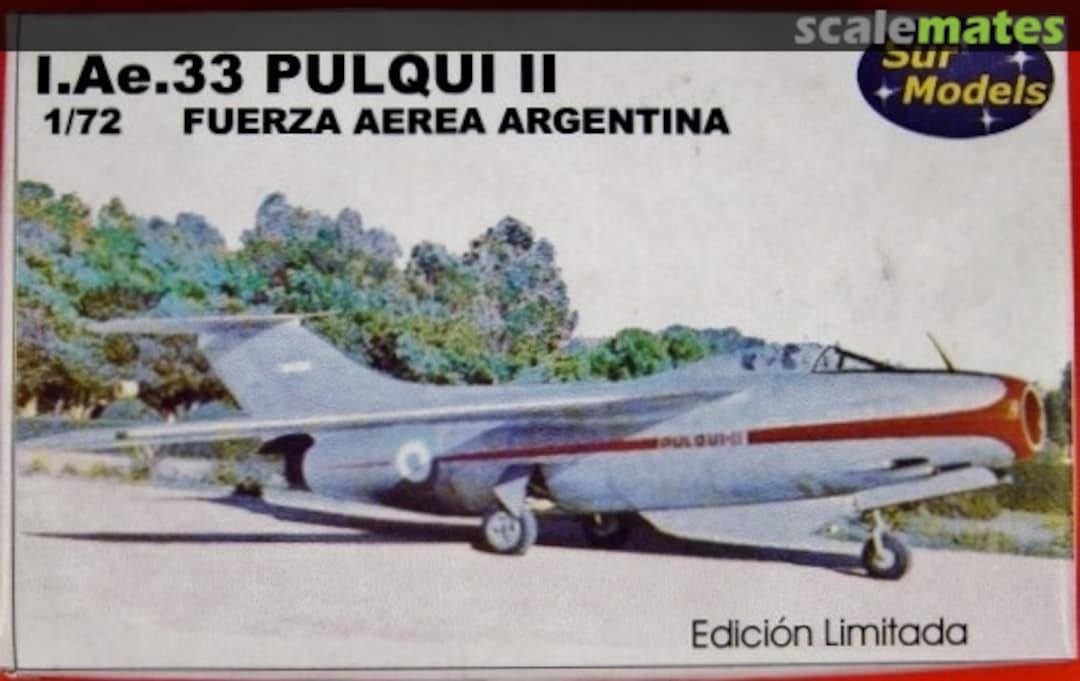Boxart I.Ae.33 Pulqui II Sur Models Boxart I.Ae.33 Pulqui II Sur Models