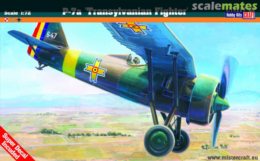 Boxart P-7a 'Transylvanian Fighter' B-37 MisterCraft Boxart P-7a 'Transylvanian Fighter' B-37 MisterCraft