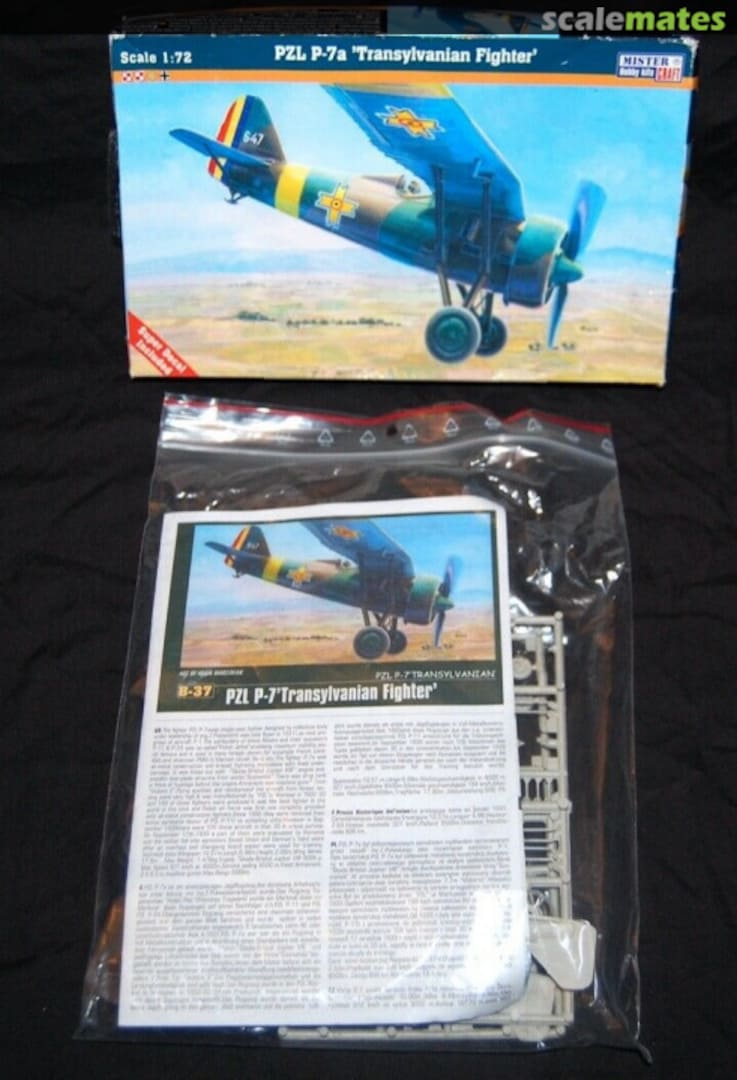 Contents P-7a 'Transylvanian Fighter' B-37 MisterCraft Contents P-7a 'Transylvanian Fighter' B-37 MisterCraft