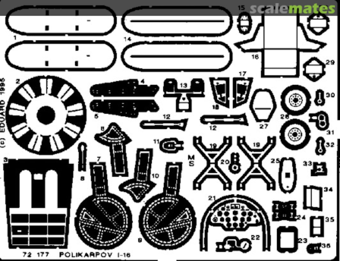 Boxart Polikarpov I-16 Type 18 72177 Eduard Boxart Polikarpov I-16 Type 18 72177 Eduard