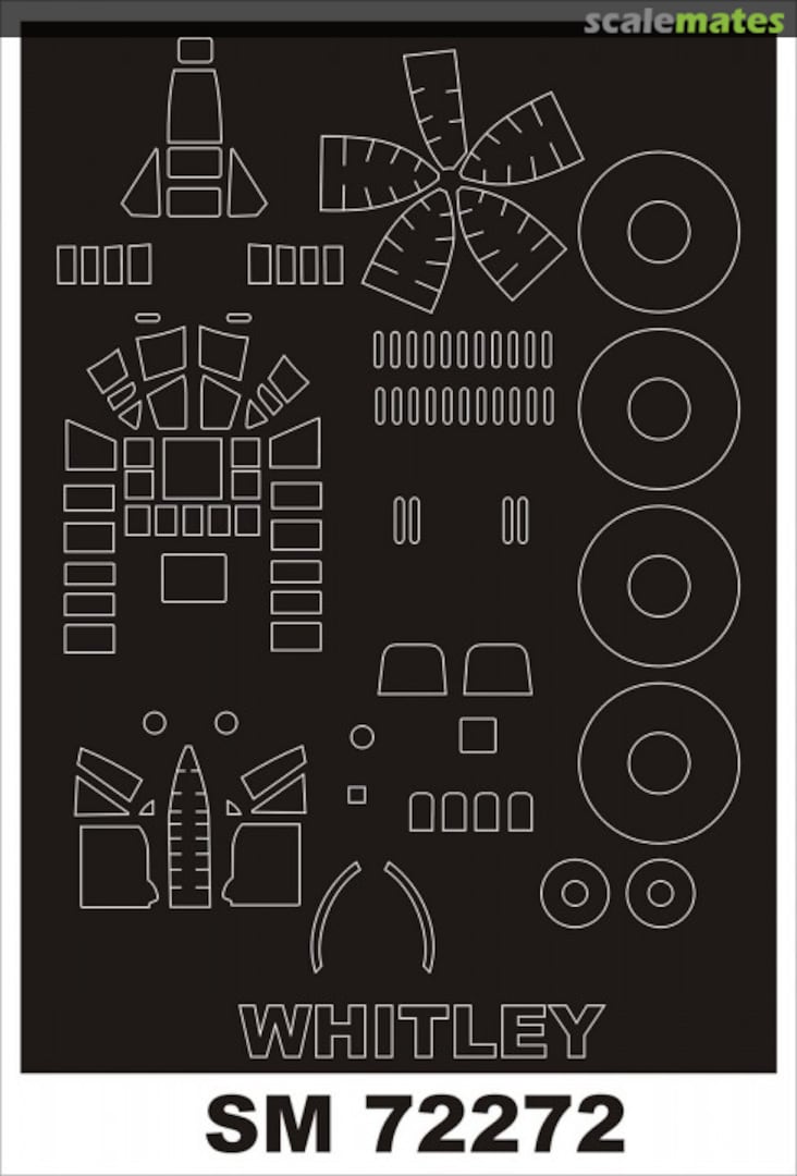 Boxart Armstrong Whitworth Whitley Mk.V SM72272 Montex Boxart Armstrong Whitworth Whitley Mk.V SM72272 Montex