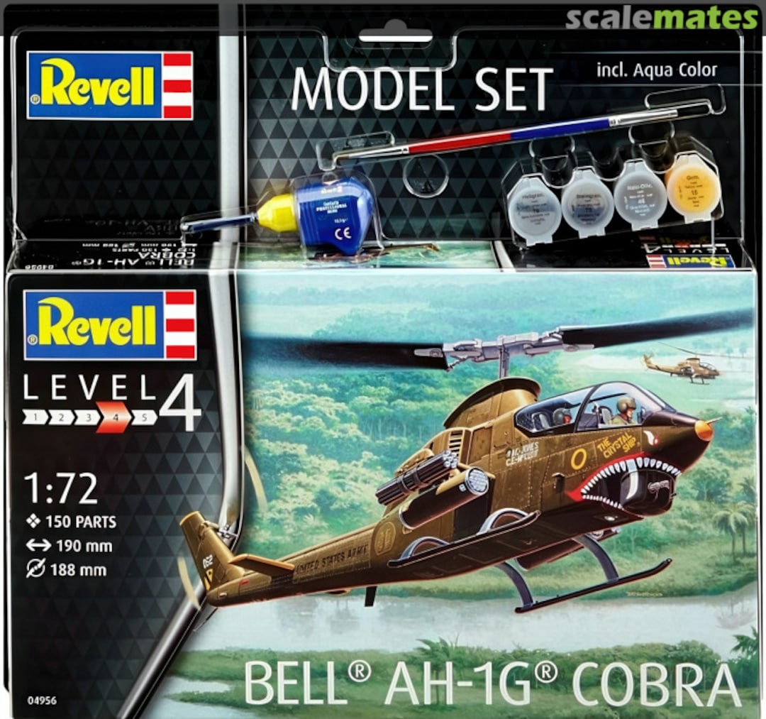 Boxart Bell AH-1G Cobra 64956 Revell Boxart Bell AH-1G Cobra 64956 Revell