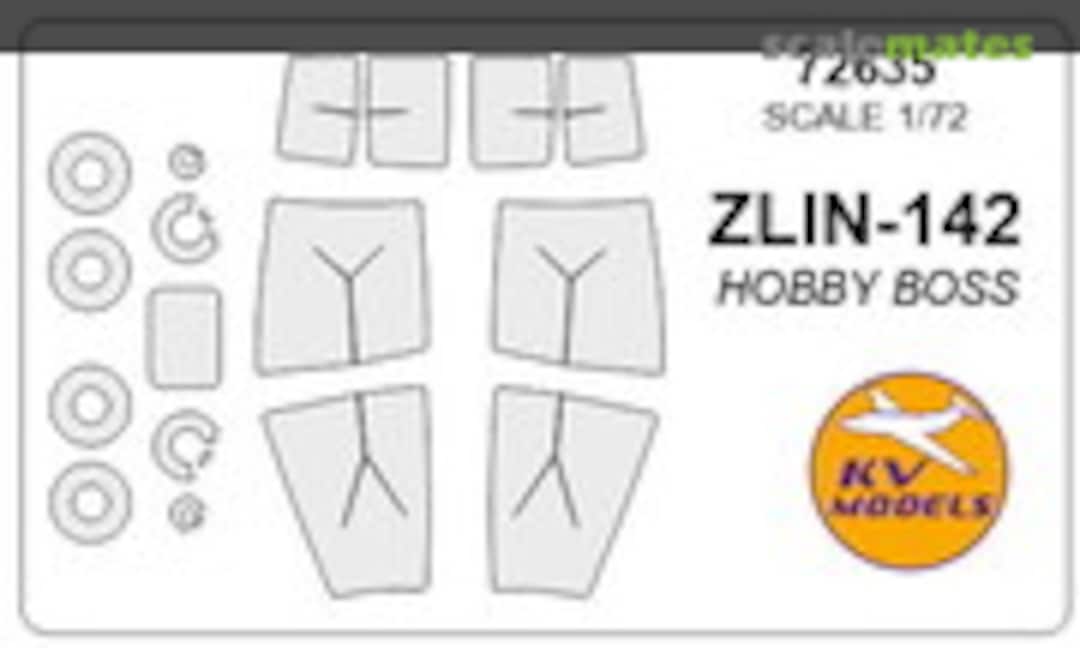 1:72 Zlin-142 (KV Models 72635) 72635