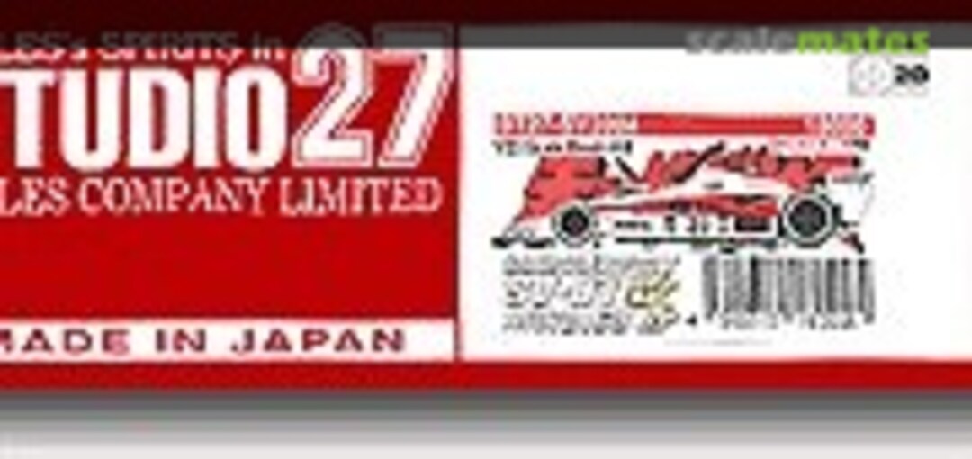 1:20 Sounder Volt SV-01 Kai Monaco GP (Studio27 ST27SV2004) ST27SV2004