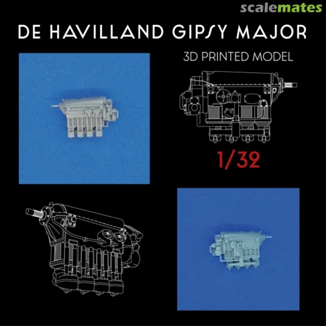 Boxart de Havilland Gipsy Major EN.320100 Dekno Models