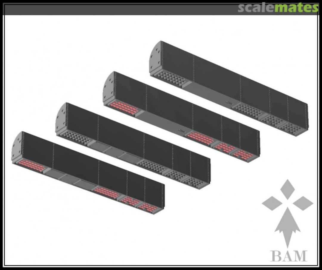Boxart F-4E / RF-4E chaff/flare dispensers for Israeli Phantoms BAM48094SE BAM Models Boxart F-4E / RF-4E chaff/flare dispensers for Israeli Phantoms BAM48094SE BAM Models