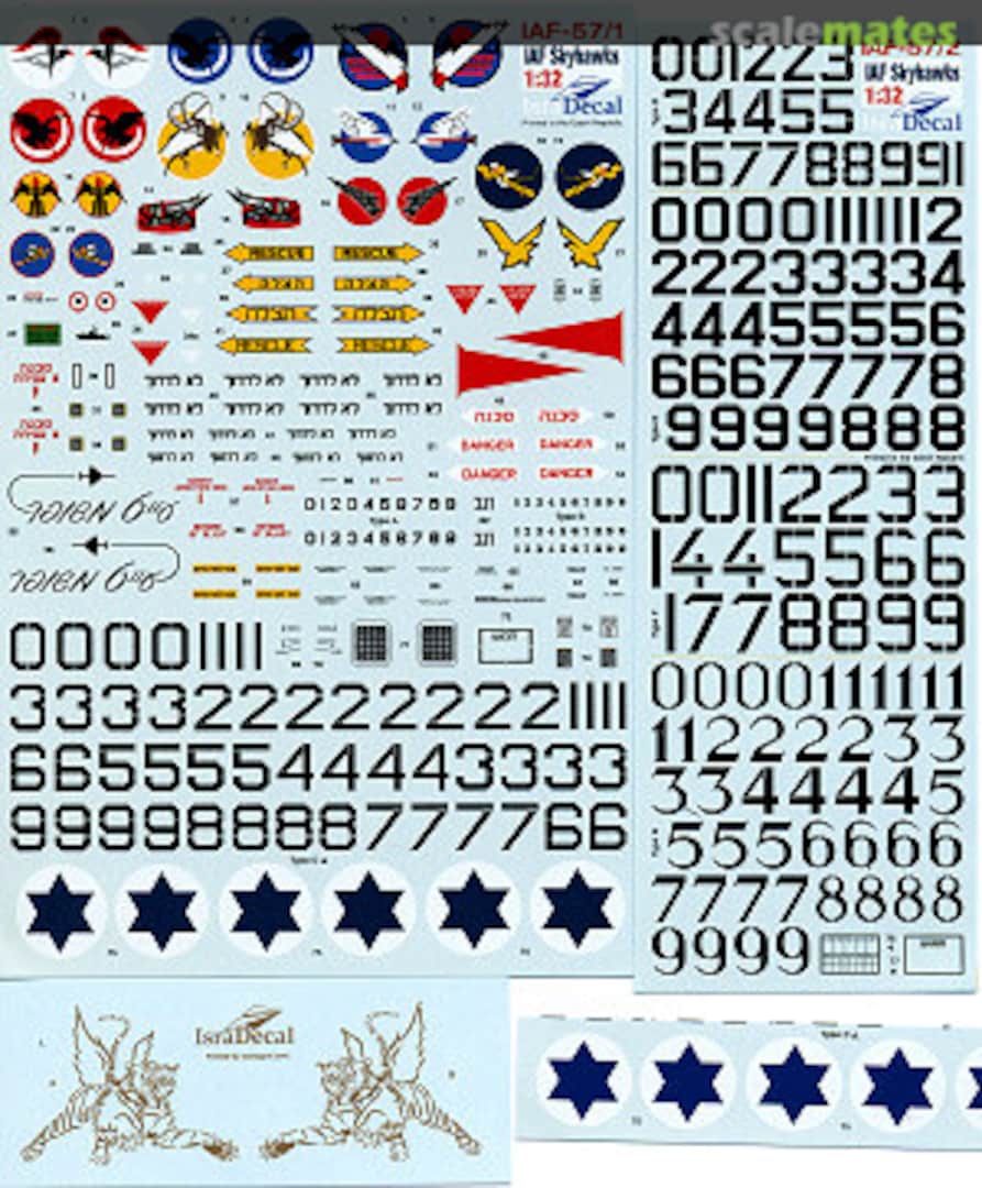 Boxart IAF Skyhawks A-4 Ahit IAF-57 IsraDecal Studio Boxart IAF Skyhawks A-4 Ahit IAF-57 IsraDecal Studio