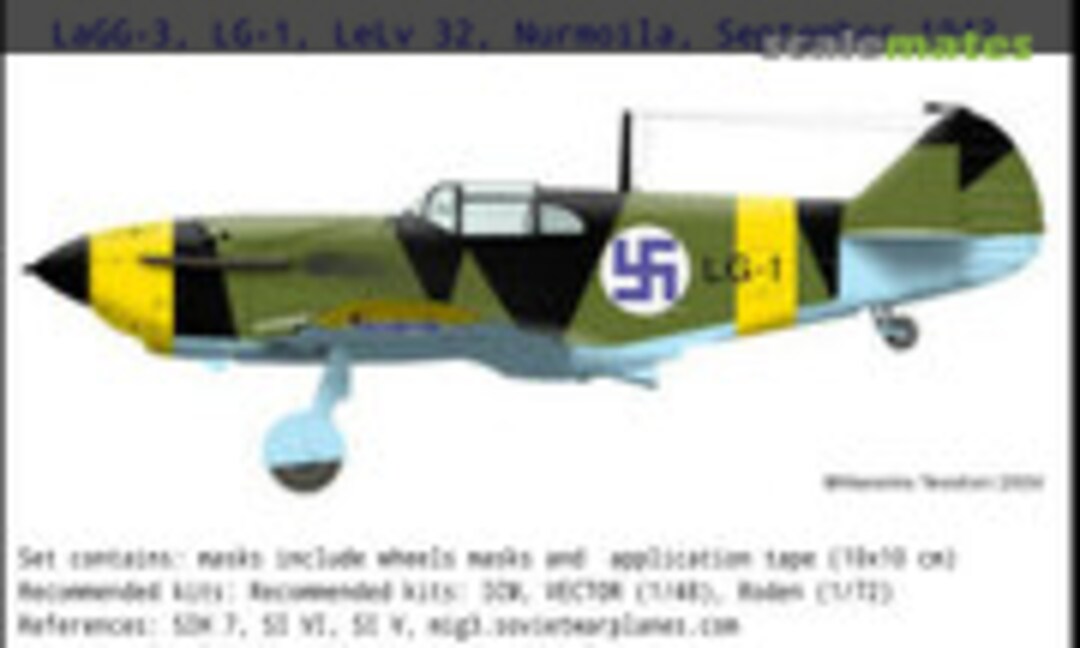 1:72 LaGG-3 LG-1 (AIRDESIGN.SK MAR72015) MAR72015