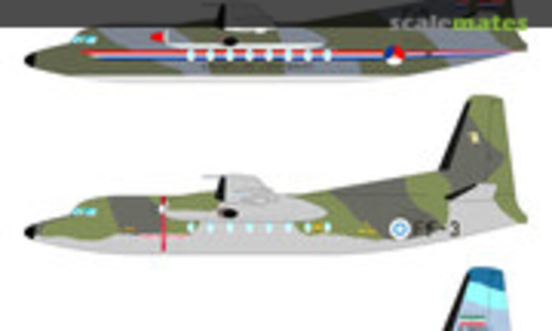 1:72 Fokker F-27 Troopship (Caracal Models CD72092)