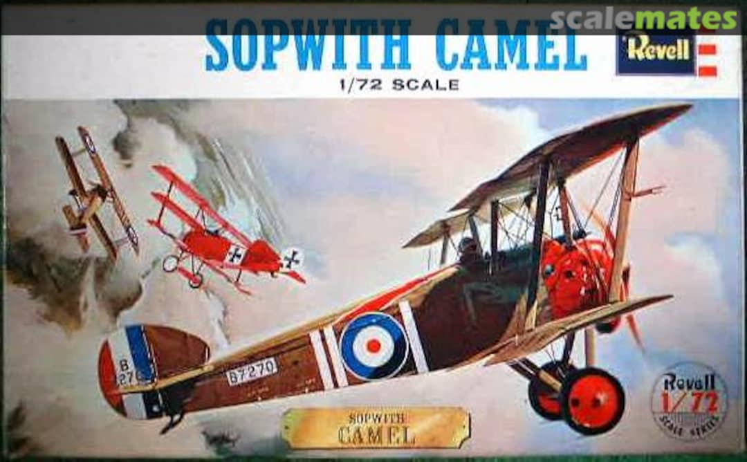 Boxart Sopwith Camel H-628 Revell Japan Boxart Sopwith Camel H-628 Revell Japan