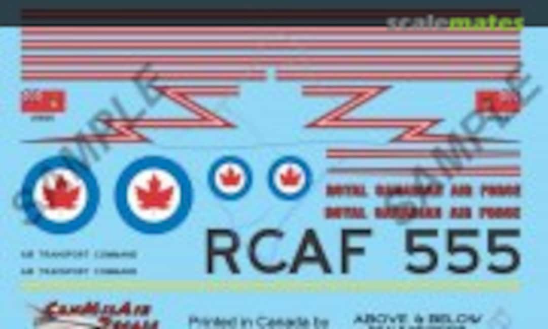 1:144 Canadair CL-44 Yukon (Above & Below Graphics 312) 312