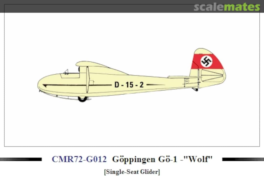 Boxart Göppingen Gö-1 "Wolf" CMR72-G012 CMR Boxart Göppingen Gö-1 "Wolf" CMR72-G012 CMR
