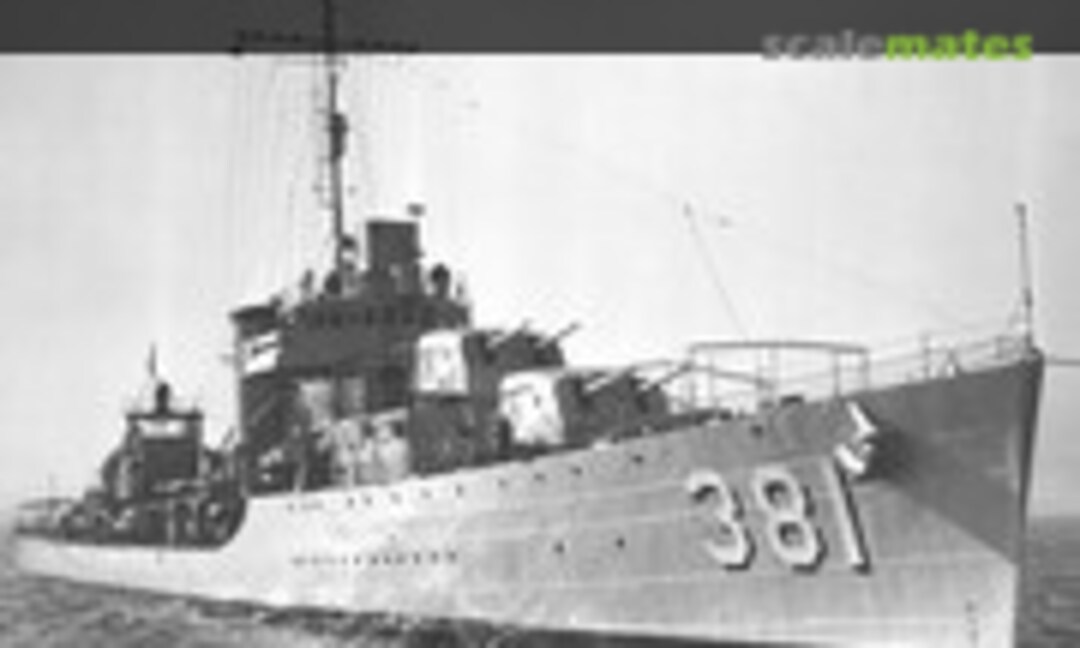 1:96 USS Somers DD-381 (The Scale Shipyard WHU-D 9) WHU-D 9