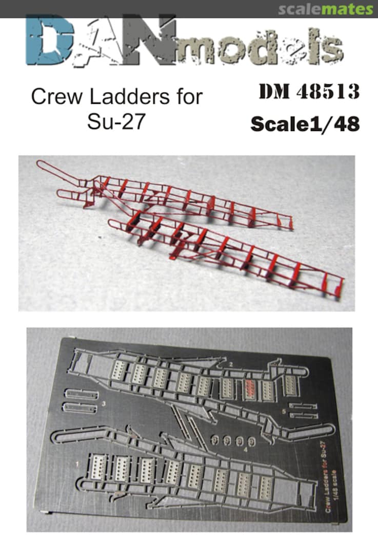 Boxart Crew Ladders for Su-27 DM48513 DANmodels Boxart Crew Ladders for Su-27 DM48513 DANmodels