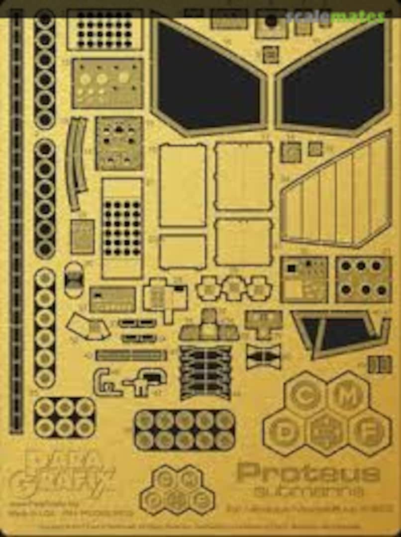 Boxart Proteus Submarine PGX205 ParaGrafix Modeling Systems Boxart Proteus Submarine PGX205 ParaGrafix Modeling Systems